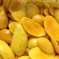 IQF frozen mango slices / frozen mango half cut